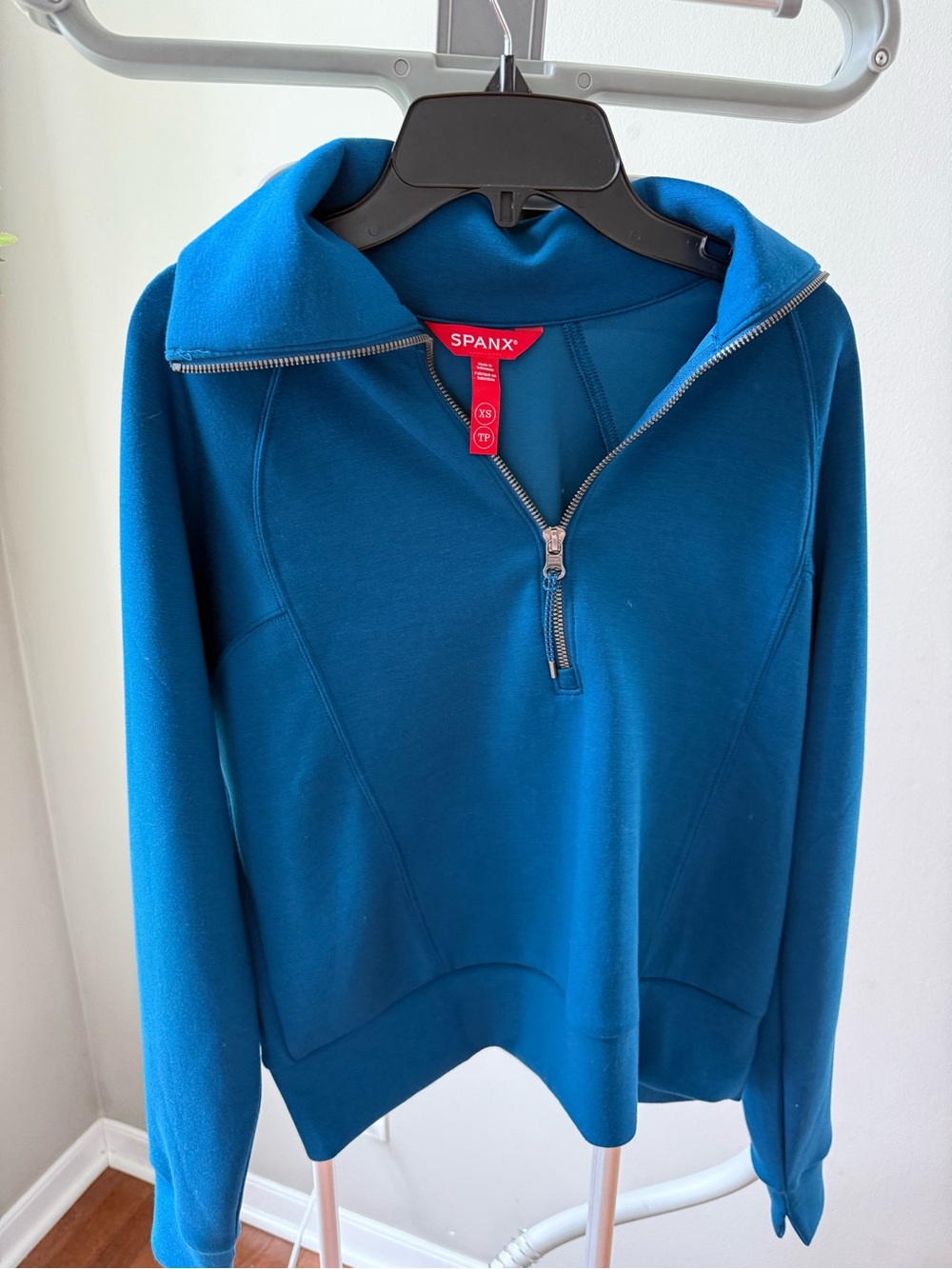 SPANX AirEssentials half zip sweatshirt